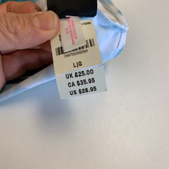 Victoria's Secret Pink Ultimate Lightly Lined Sports Bra Womens L Large Breakers - Picture 8 of 11